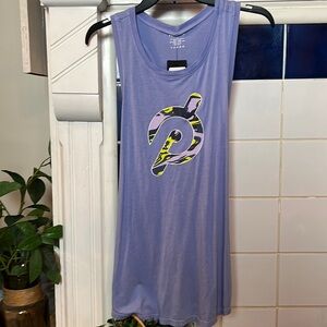 NWT Peloton Purple Racerback Tank Top - Size Medium